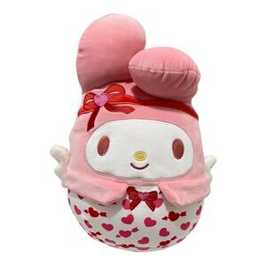 Squishmallows Plush Sanrio Hello Kitty Valentines 2025 My Melody 10 Inch